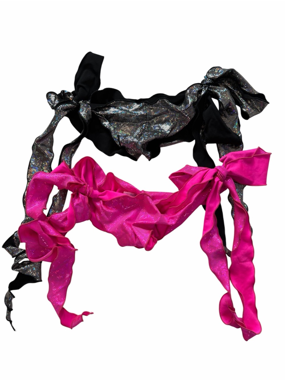iHeartRaves Ribbon Tie Shorts